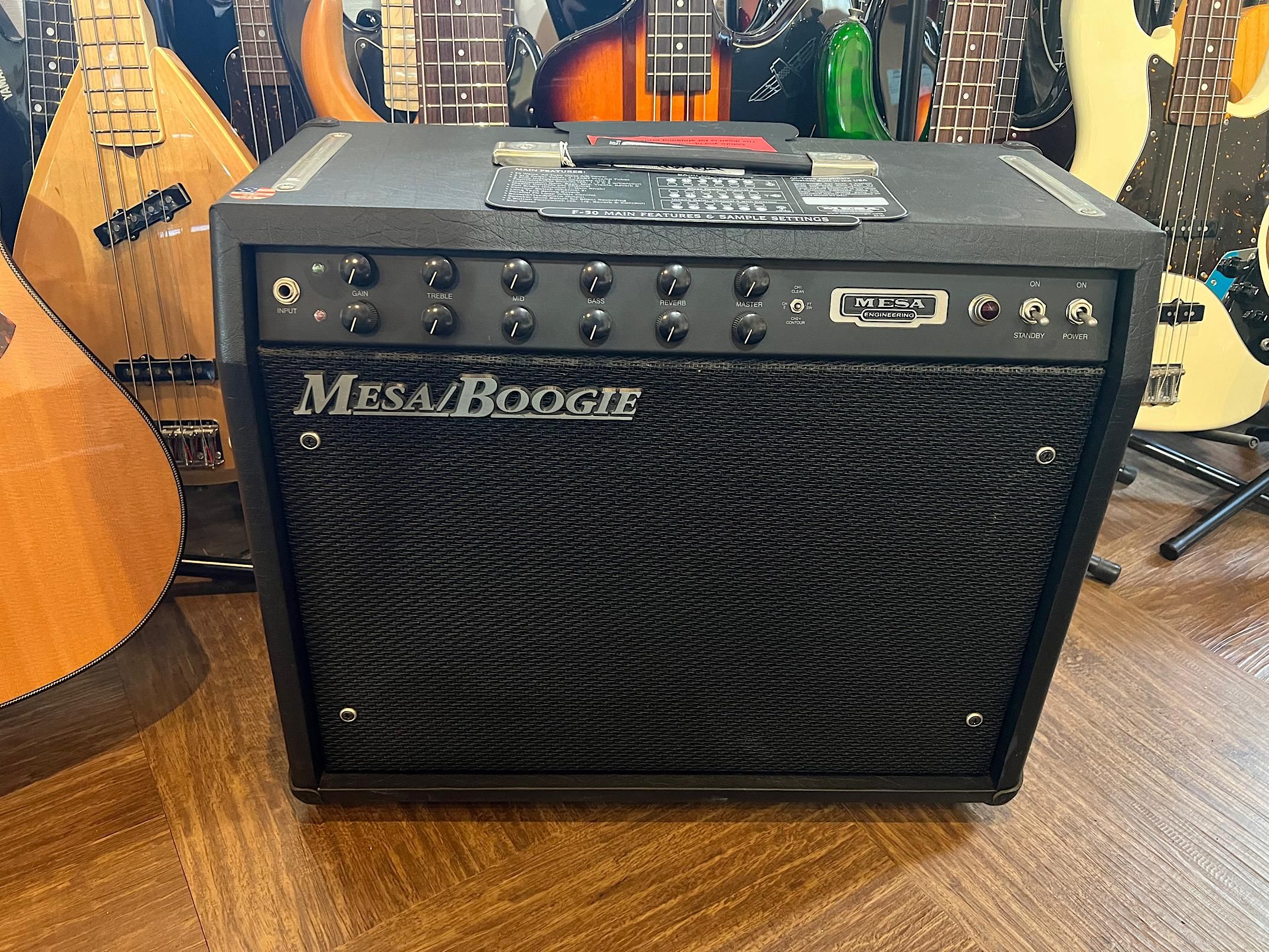 MESA BOOGIE F-50 2000年代のメサブギF-50！十分なパワーを持った 