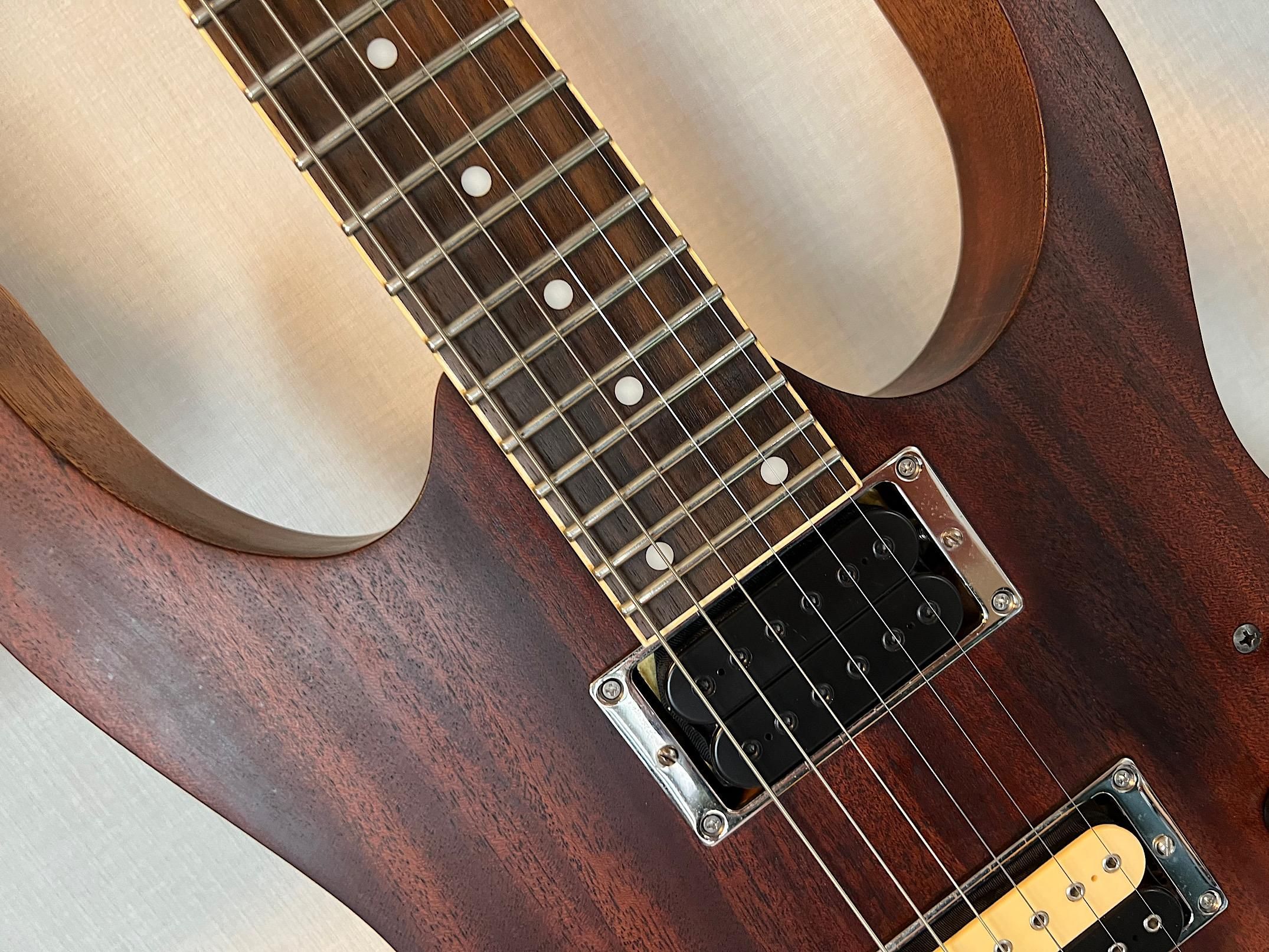 IBANEZ RG321MH MOD ショップモディファイが施されたマホボディ／FIXED