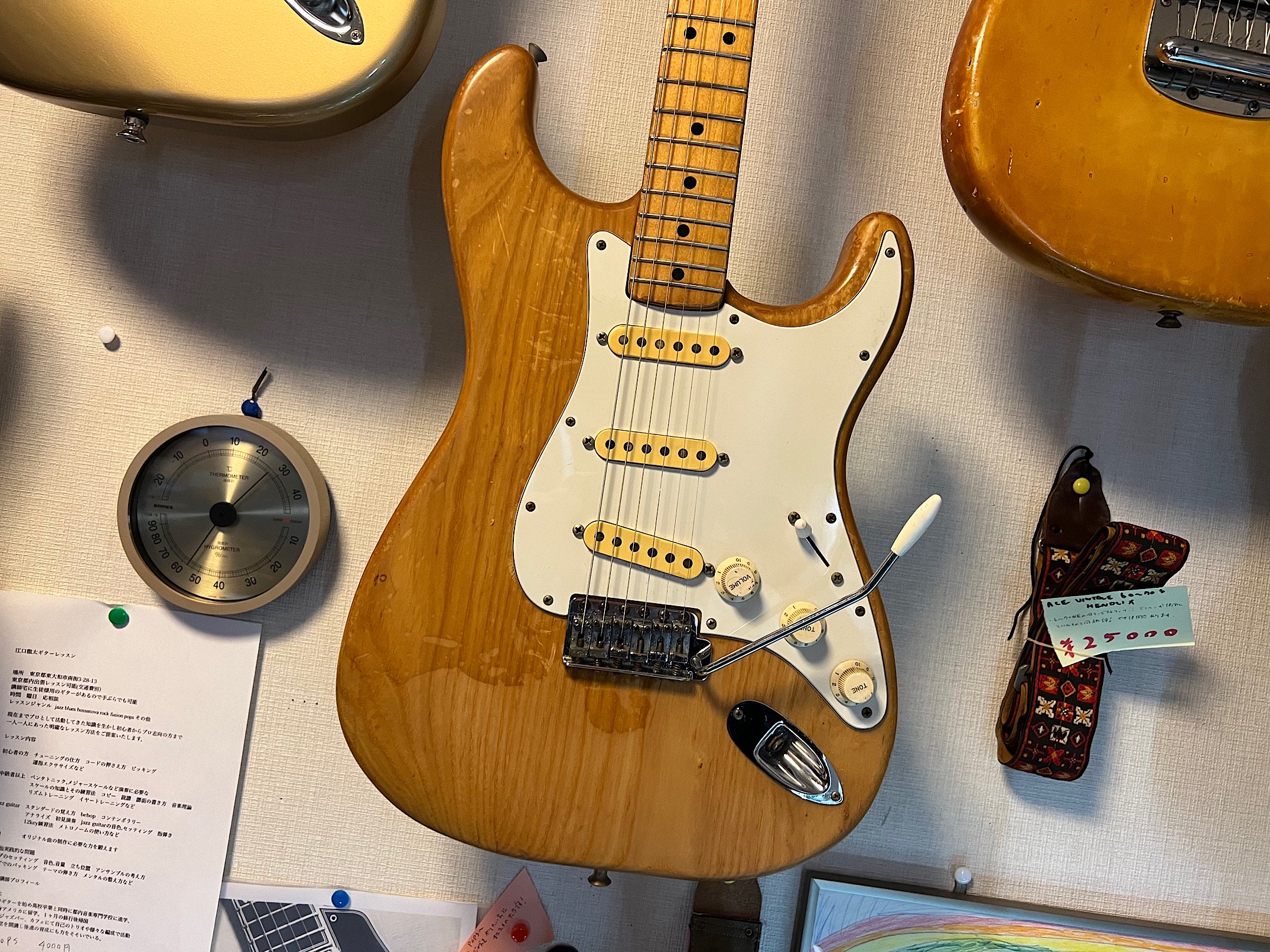 FENDER STRATOCASTER 1979 ナチュラル／アッシュの７９年製！ボディ 