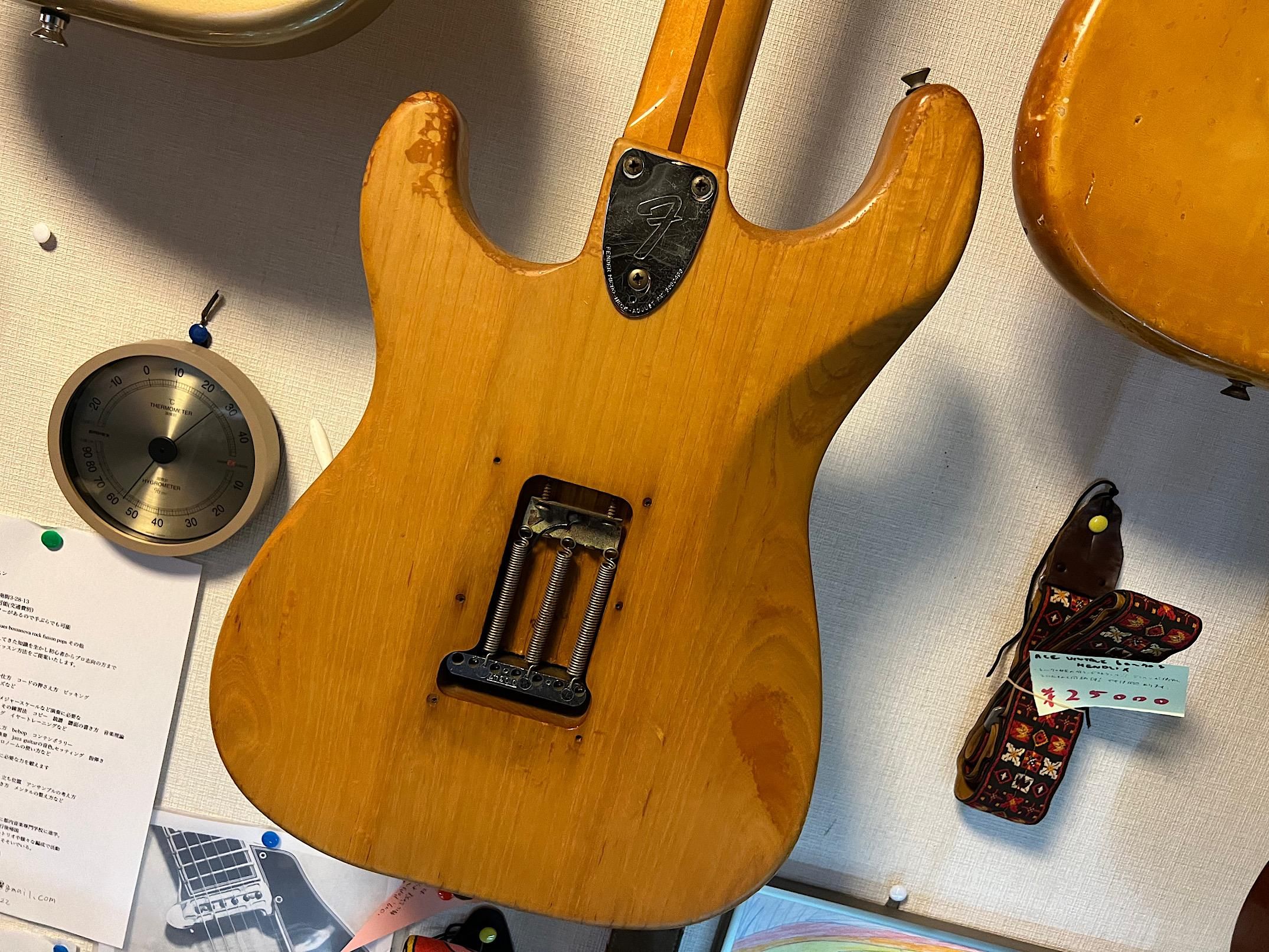 FENDER STRATOCASTER 1979 ナチュラル/アッシュの79年製 FENDER STRATOCASTER 1979 ナチュラル/アッシュの79年製