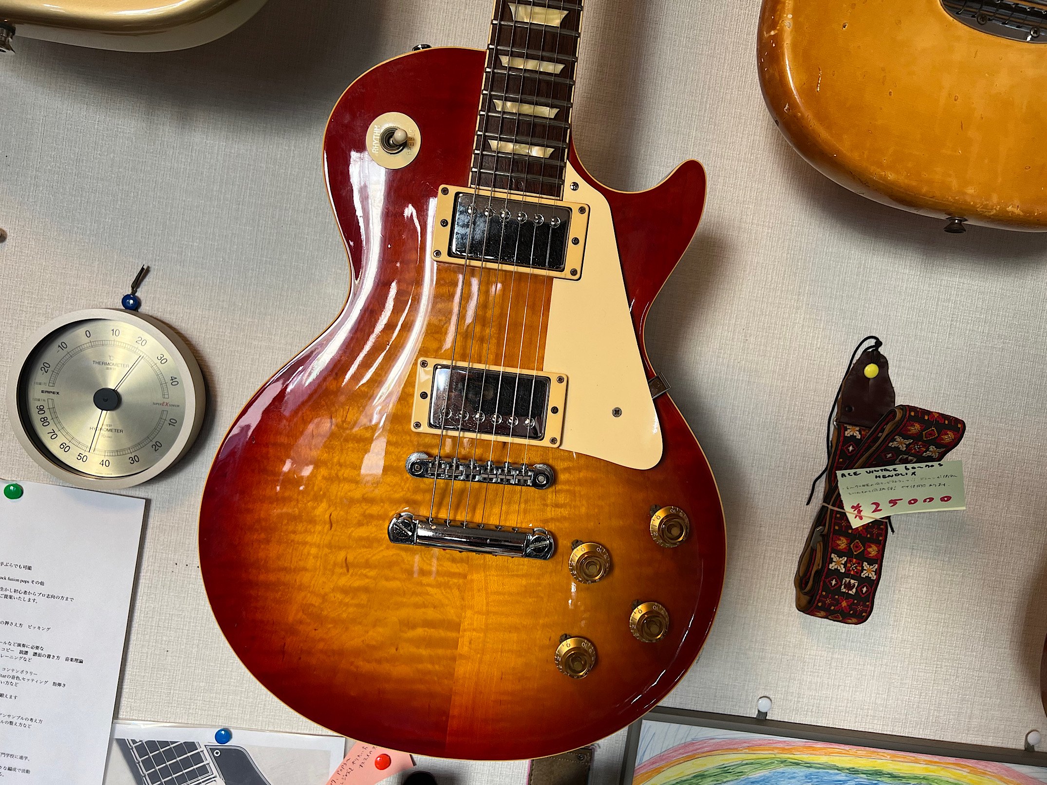 TOKAI LS-60 LES PAUL REBORN ７９年製、トップにフレイムが出た良個体です！禁断のレスポールロゴ！ - ギター買取 東京 -  ギターのじゃべらぼう