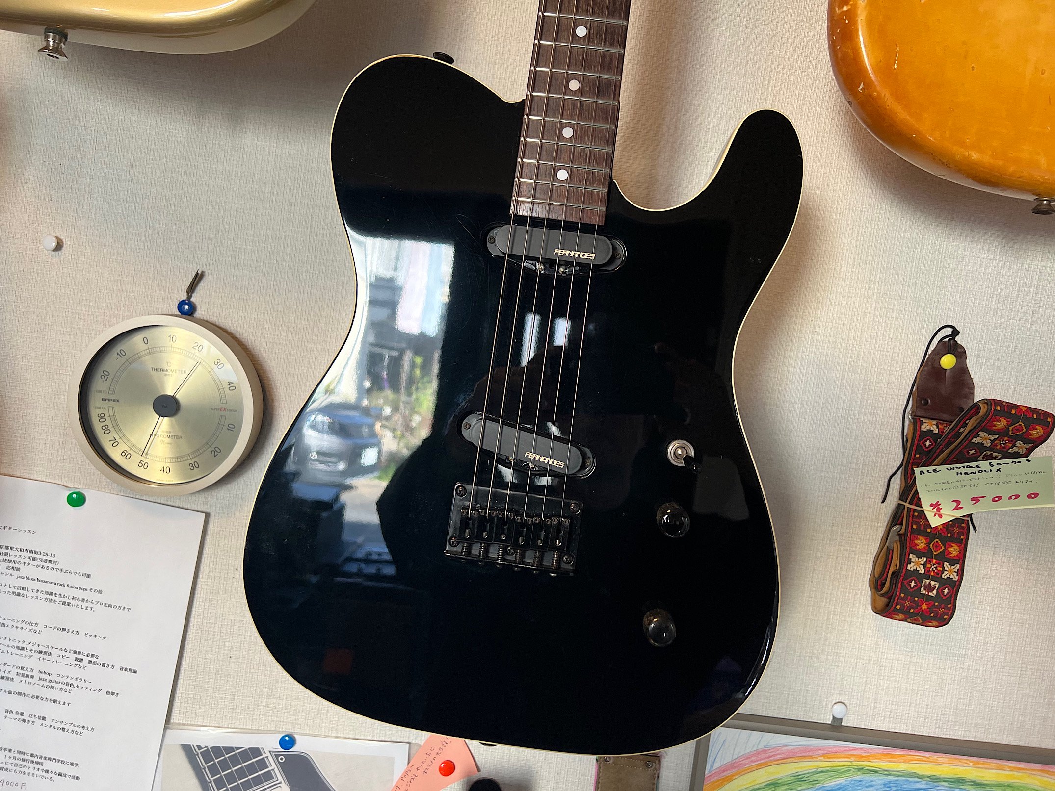 FERNANDES TEJ-STD 布袋さんほか８０～９０s国内アーティストが愛用したジャクソンヘッドのTEJ！ - ギター買取 東京 -  ギターのじゃべらぼう