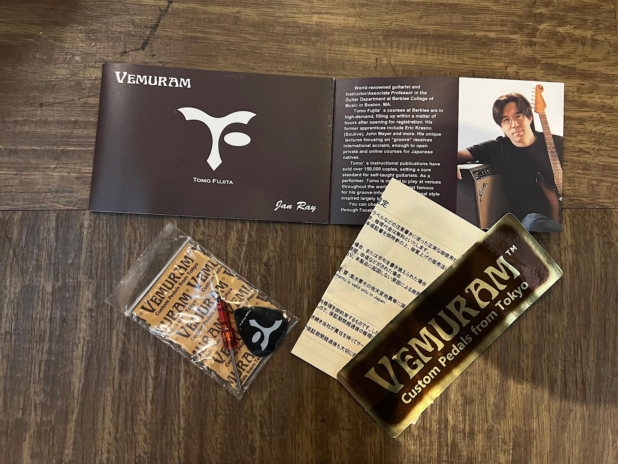 トモ藤田氏リミテッドモデル！VEMURAM Jan Ray for TF！！！予約