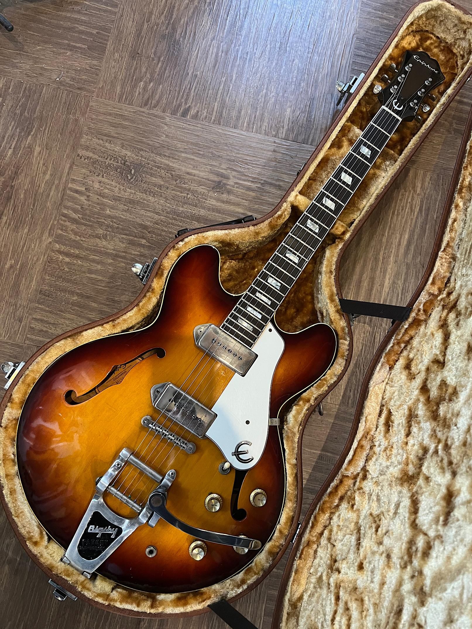 Epiphone カジノ　NA  ビグズビー ビグスビーアーム搭載のエピフォン・カジノ - a farewell note