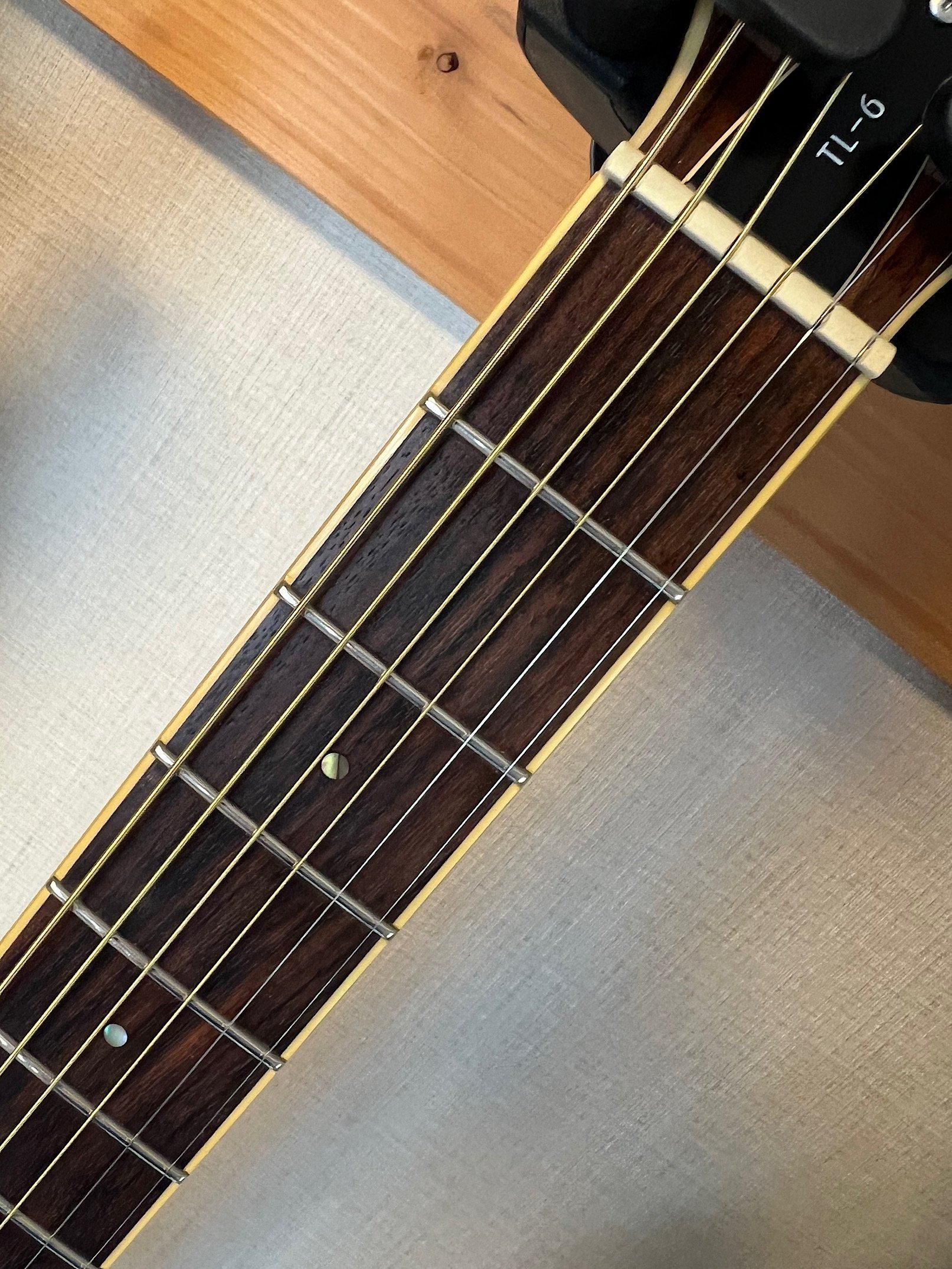 LTD TL-6 ESP/LTDのエレキ感覚で弾けるエレアコです！サイズ感と