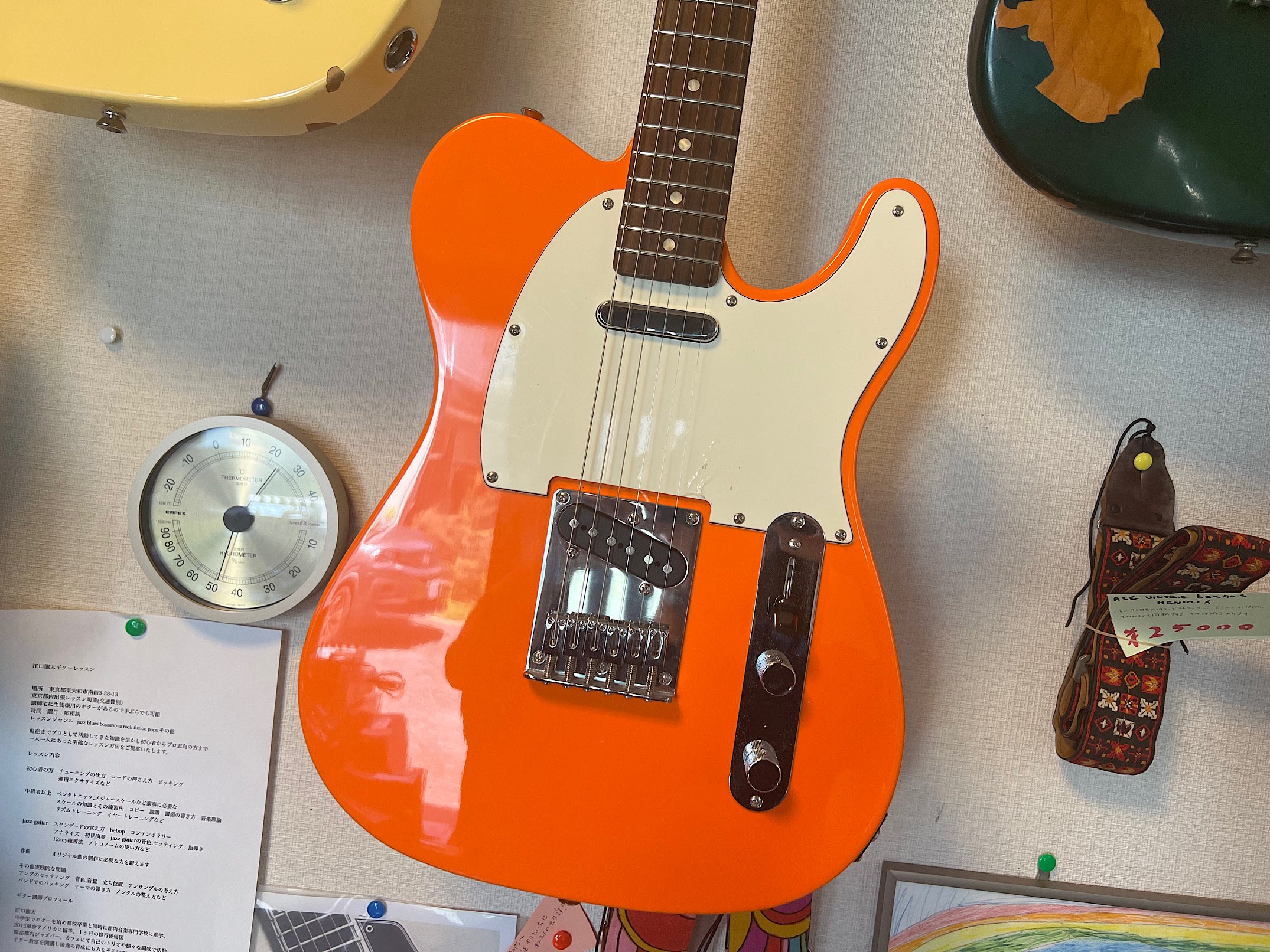 SQUIER AFFINITY TELECASTER オレンジ色がかわいいエントリーグレードのテレキャスターです！ - ギター買取 東京 - ギター のじゃべらぼう