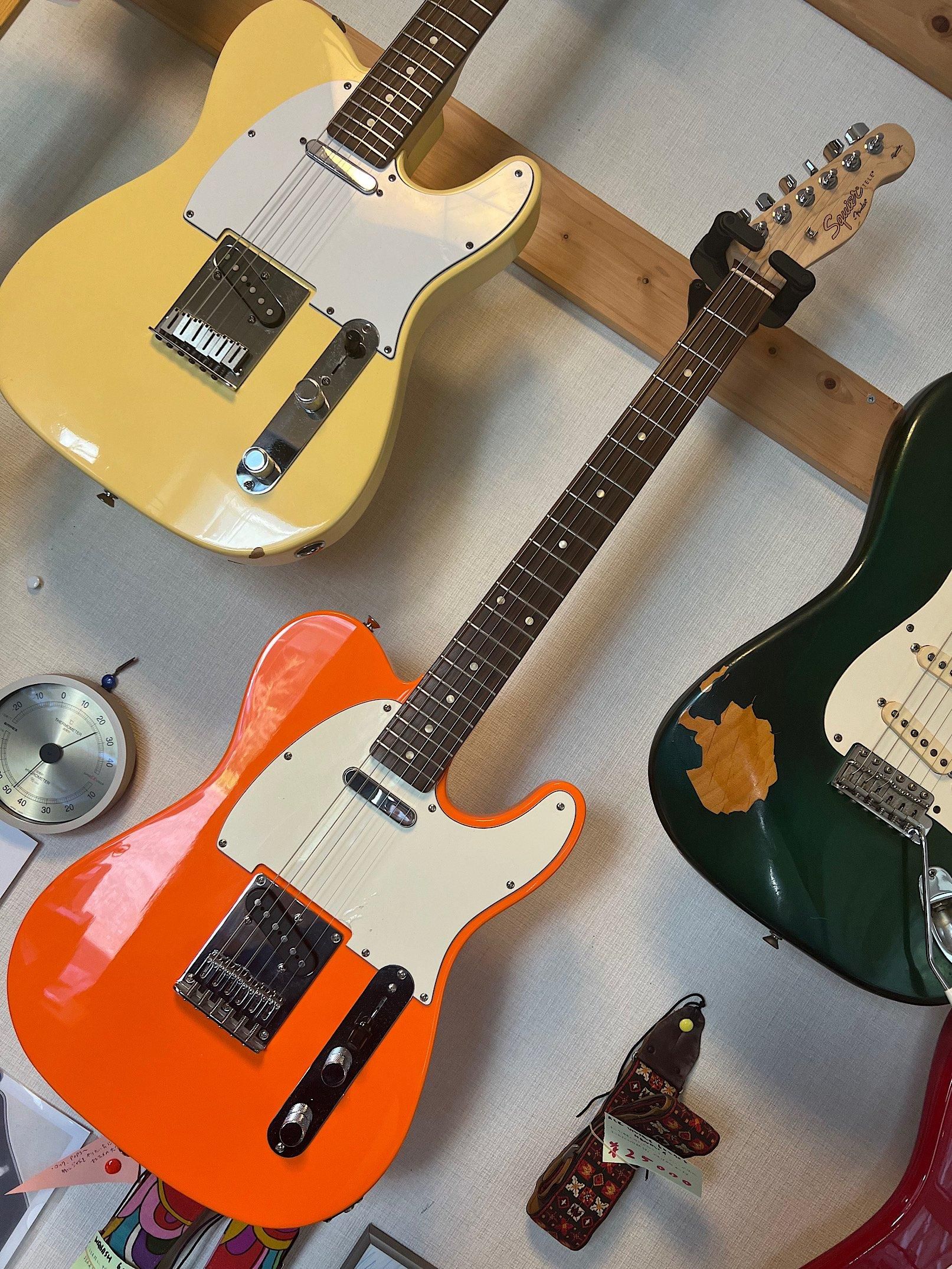 SQUIER AFFINITY TELECASTER オレンジ色がかわいいエントリー SQUIER AFFINITY TELECASTER オレンジ色がかわいいエントリー