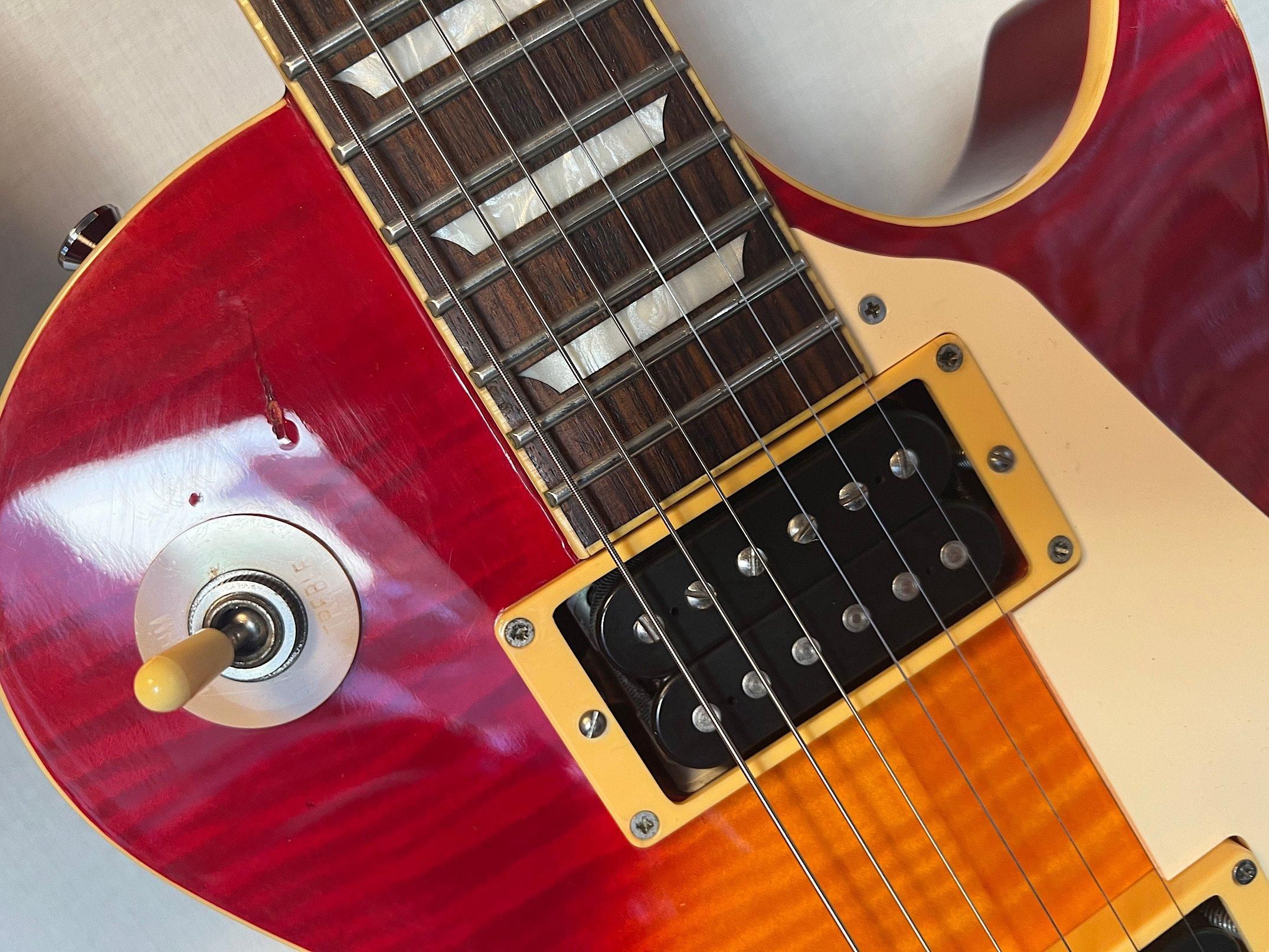 BURNY RLG-55 バーニーのレスポールコピー！セルフレリック