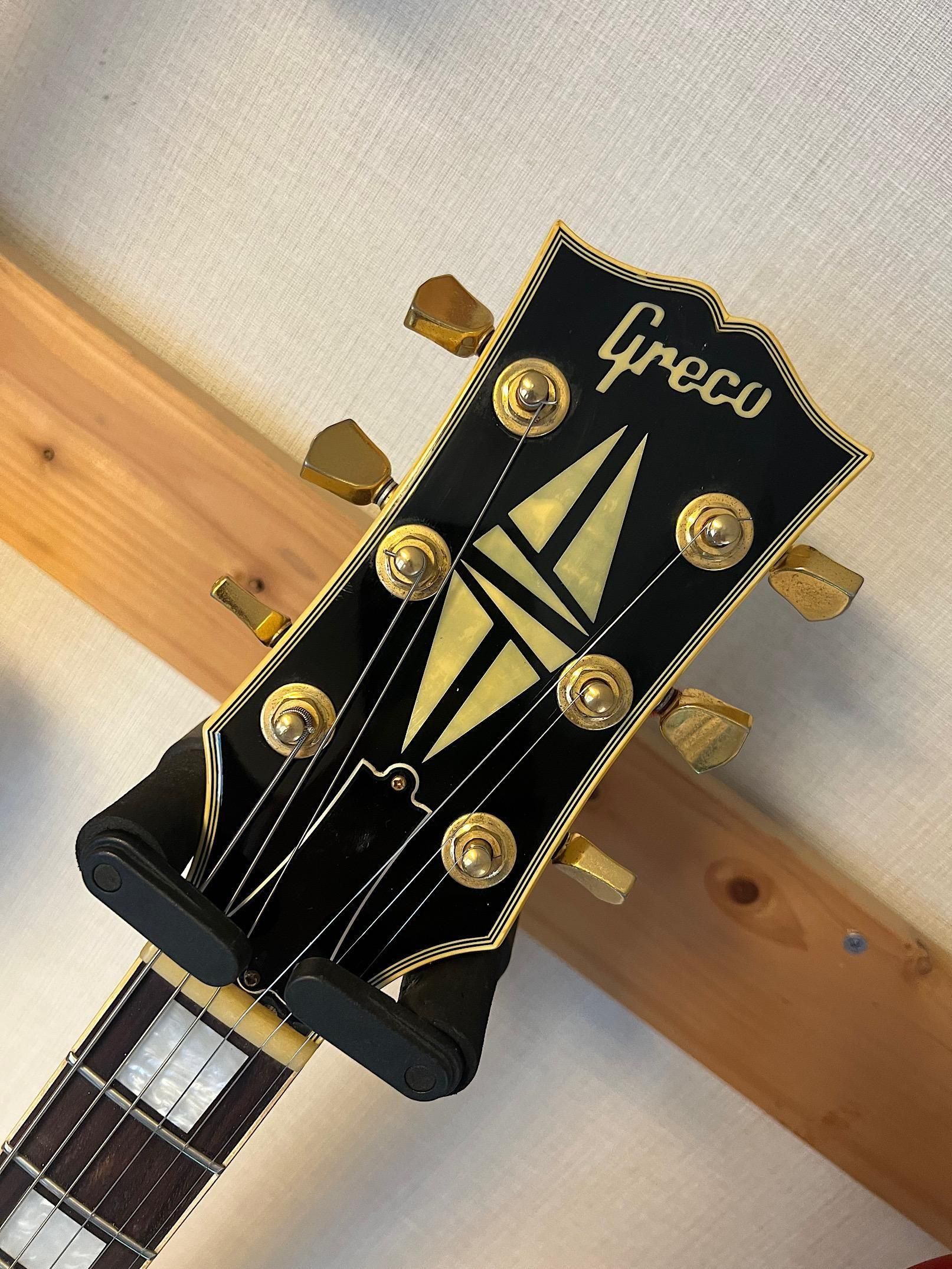 GRECO EGC-600 90年製、グレコのホワイトのレスポールカスタム