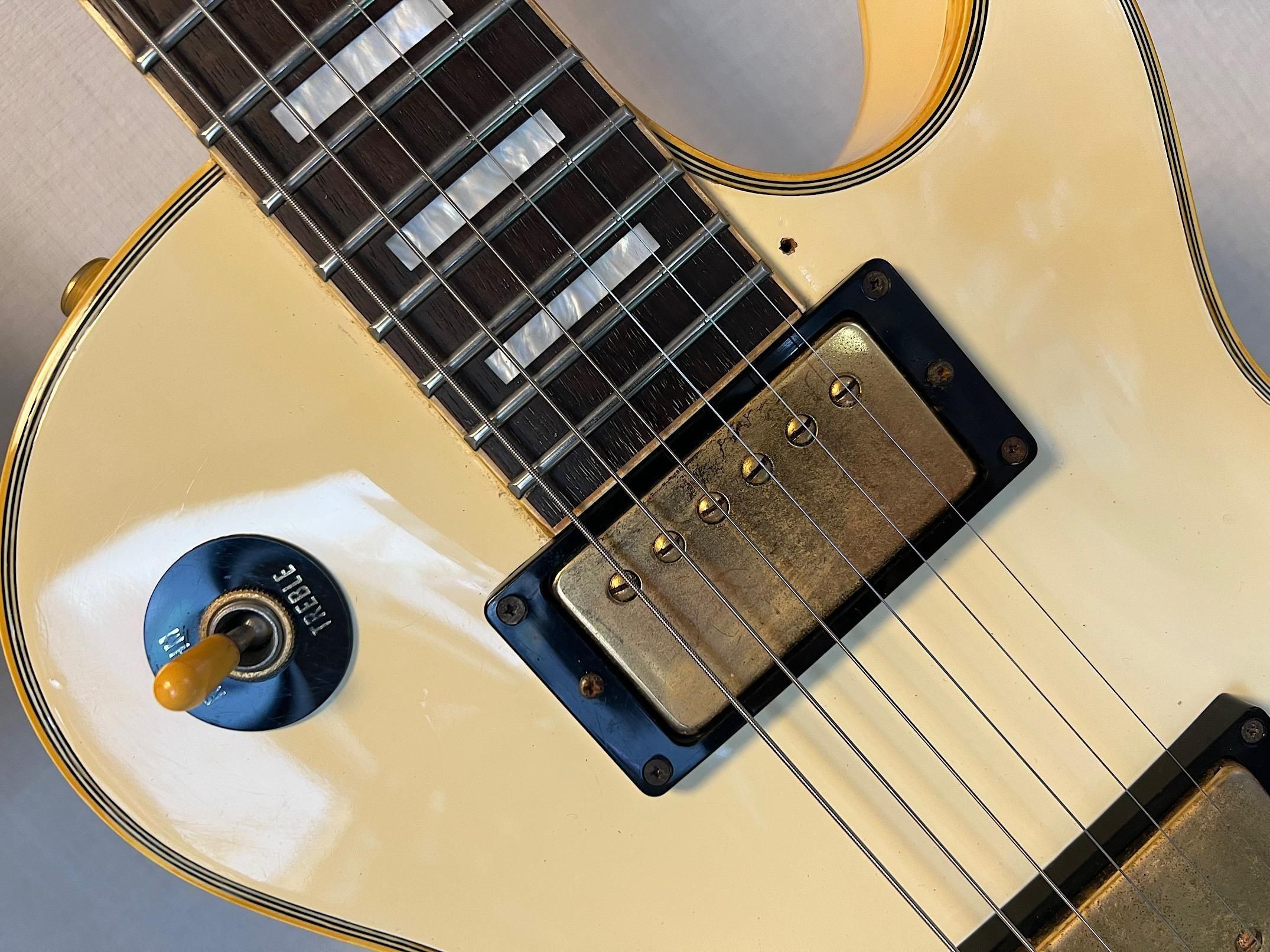 Greco グレコ レスポールカスタム EGC-600 1987年　価格交渉歓迎 GRECO EGC-600 90年製、グレコのホワイトのレスポールカスタム
