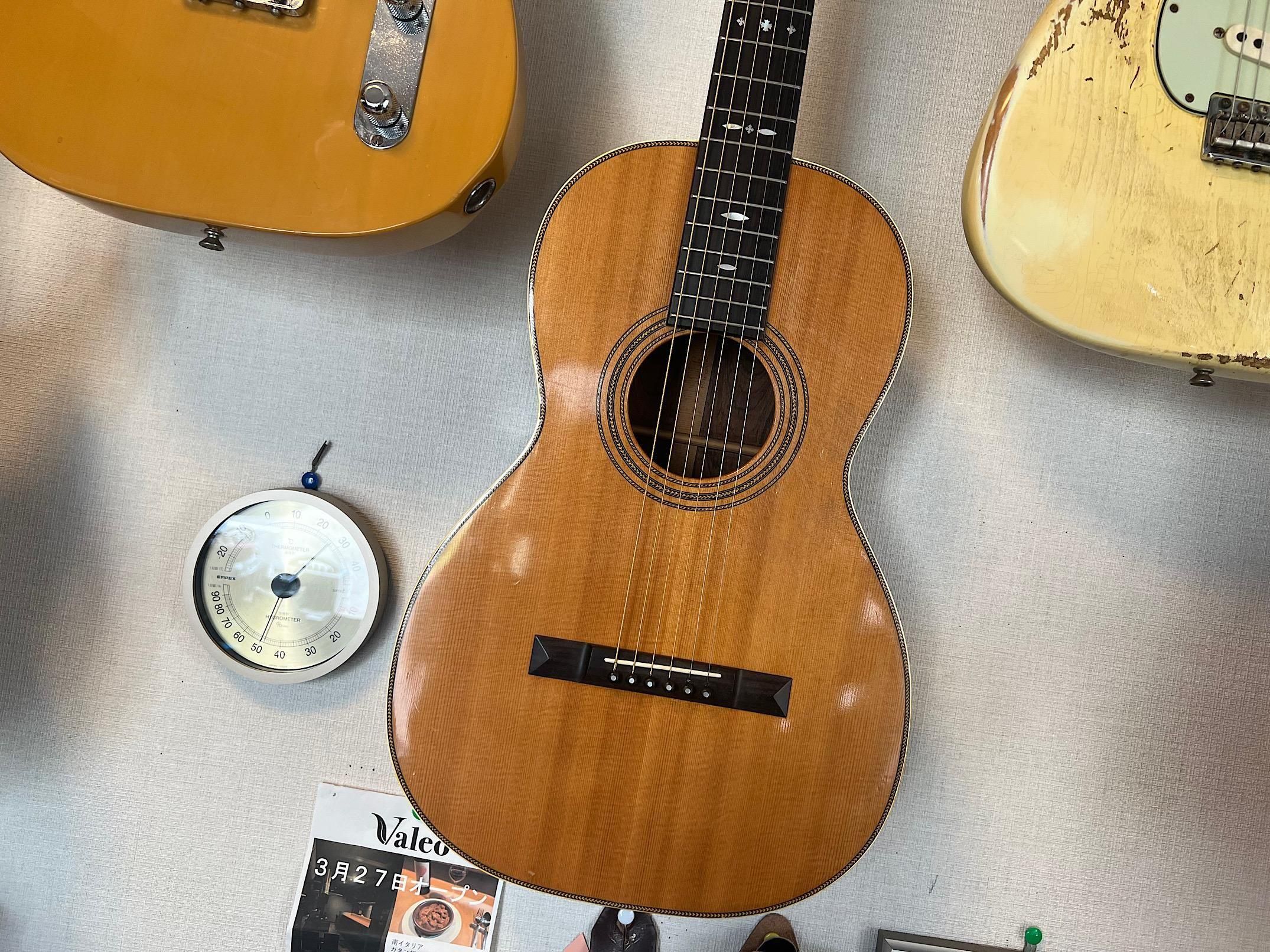 three S アコースティックギター弦劣化 THREE S TN-008 国産アコースティック幻のトルバドールシリーズ