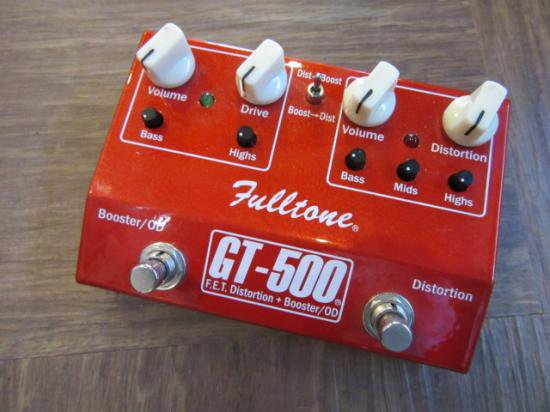 FULLTONE GT-500 フルトーンのディストーション／オーバードライブです