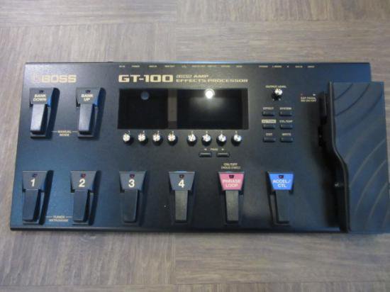 BOSS GT-100 Ver2.0 ボス最高峰マルチGTシリーズの現行機種！ - ギター