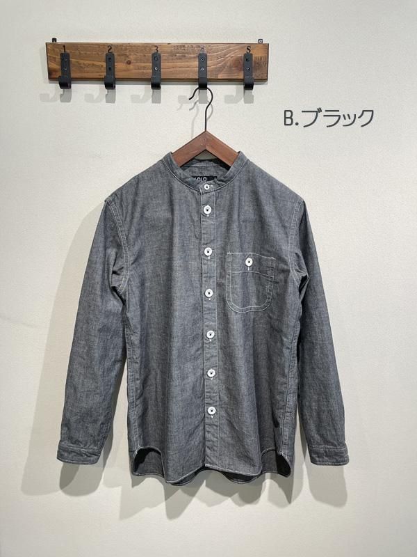 LOLO ロロ ブラックシャンブレーシャツ サイズL LOLO ロロ ブラックシャンブレーシャツ サイズL - メルカリ