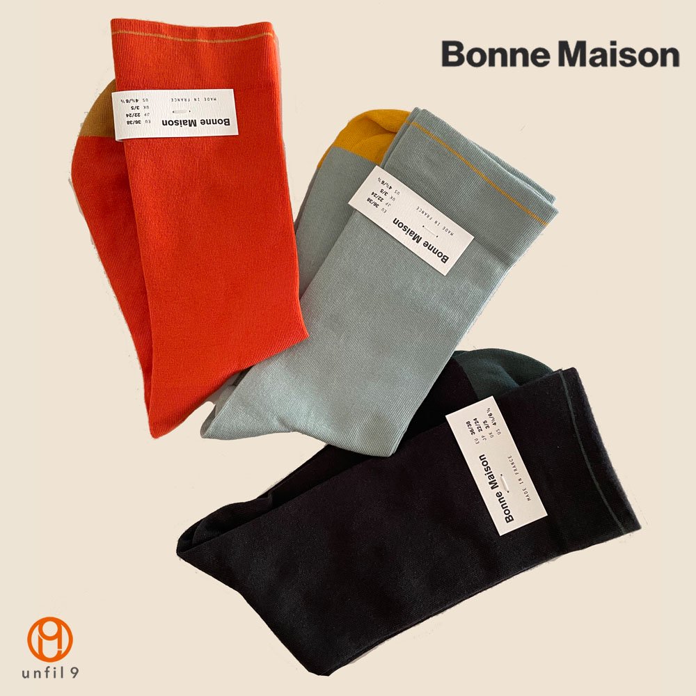 BONNE MAISON（ボンメゾン） UNIS ソックス 靴下 - unfil9 正規取扱