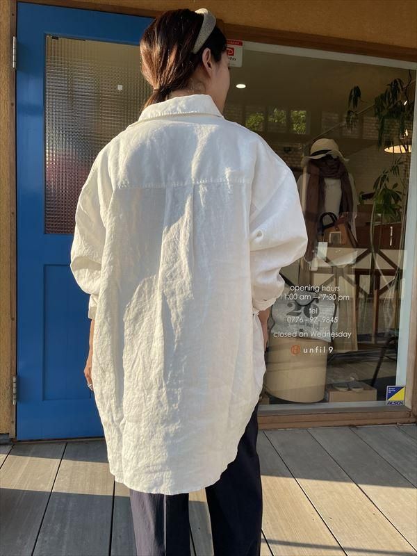 LoLo LIKE リネン プルオーバー ビッグシャツ ロロライク L 麻 186901068.jpg?cmsp_timestamp=
