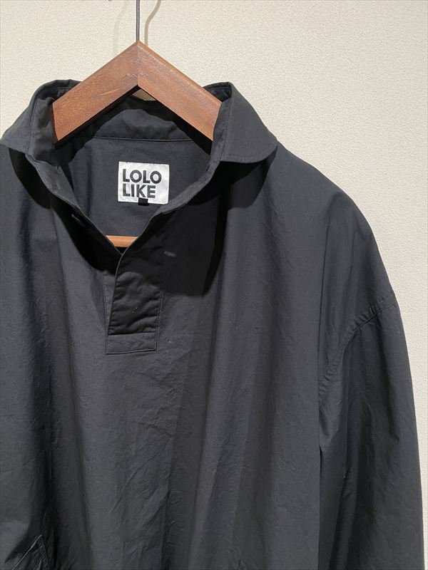 LOLO LIKE（ロロライク） No.2LS-65 定番プルオーバー型ビッグシャツ ...