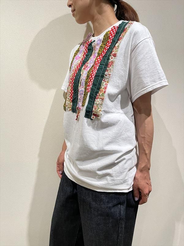dahl'ia（ダリア） No.HD-114 マルチリボンリメイク半袖Tシャツ