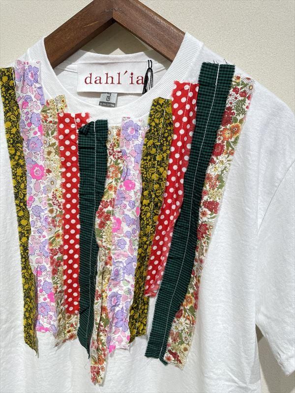 dahl'ia（ダリア） No.HD-114 マルチリボンリメイク半袖Tシャツ