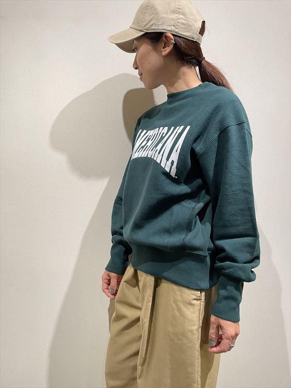 Americana/アメリカーナ] カレッジプリント クルーネック