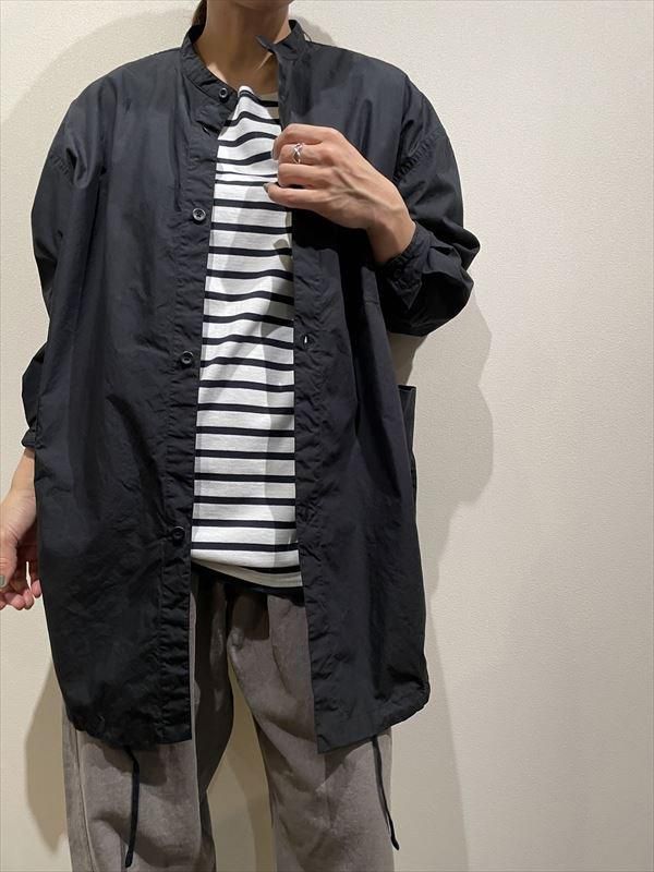 LOLO LIKE（ロロライク） No.2LS-95 スタンドカラービッグシャツ