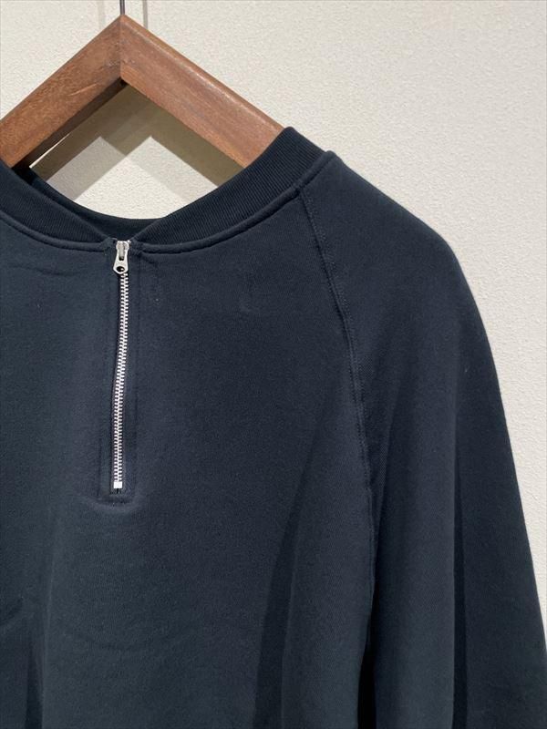 AMERICANA/アメリカーナ】HALF SLEEVE SWEAT ネイビー AMERICANA