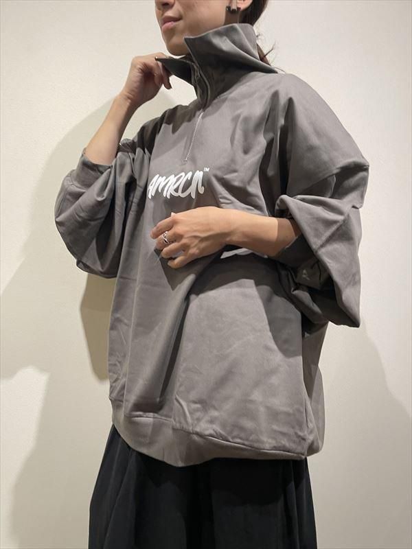 AMERICANA（アメリカーナ） No.BRF-M-724A/2 ハーフジップワイドプル