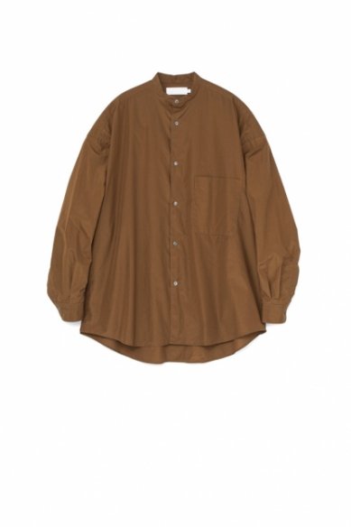 Graphpaper<br>Broad Oversized L/S Band Collar Shirt