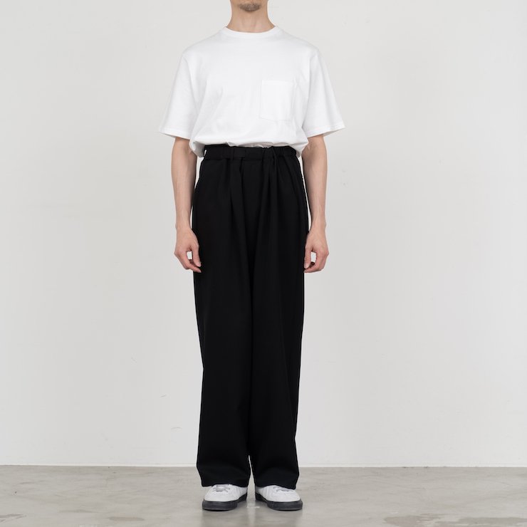 graphpaper Wool Wide Chef Pants - 通販 - gofukuyasan.com