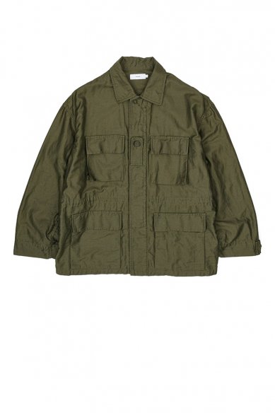 Graphpaper<br>Cotton Linen Moleskin Military Jacket（MEN)
