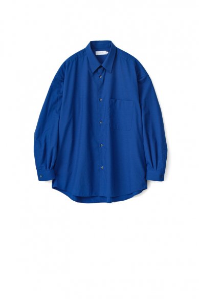 Graphpaper<br>Fine Wool Tropical Oversized Regular Collar Shirt