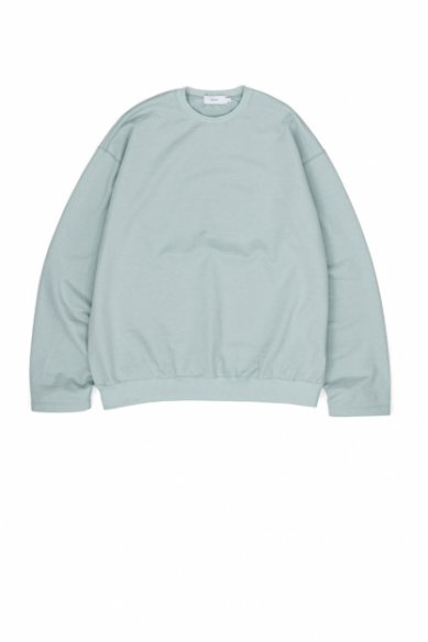 Graphpaper<br>Compact Terry Roll-Up Sleeve Crew Neck