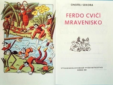 スロバキア語〉FERDO CVICI MRAVENISKO - 中古絵本と、絵本や