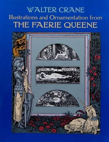 英語〉WALTER CRANE Illustration and Ortanamentation from THE FAERIE QUEENE -  中古絵本と、絵本やかわいい古本屋 -secondhand books online-