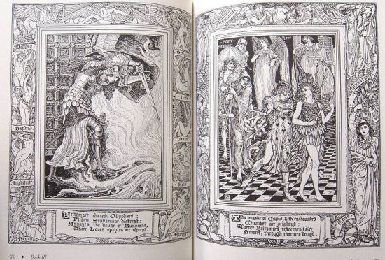 英語〉WALTER CRANE Illustration and Ortanamentation from THE