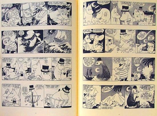 英語〉MOOMIN The Complete Tove Jansson Comic Strip volume