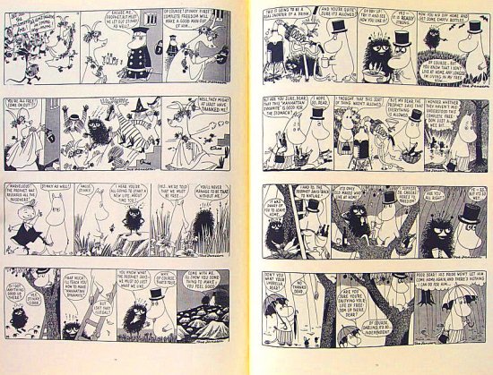 英語〉MOOMIN The Complete Tove Jansson Comic Strip volume two 