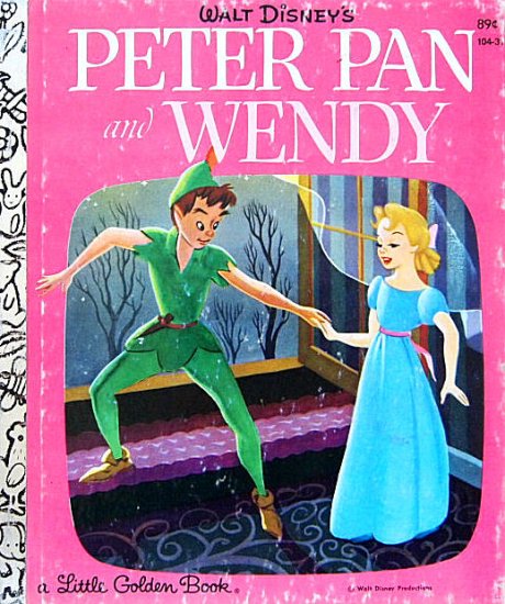 英語 Peter Pan And Wendy A Little Golden Book 中古絵本と 絵本やかわいい古本屋 Secondhand Books Online