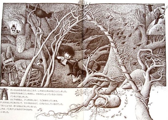 よるの森のひみつ ―スイス南部の昔話より― - 中古絵本と、絵本や