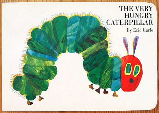 ボードブック/英語〉The Very Hungry Caterpillar(はらぺこあおむし