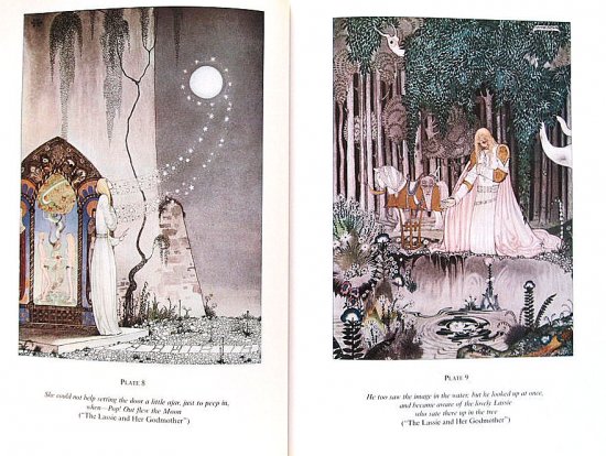 英語/画集〉Nielsen's Fairy Tale Illustrations in Full-Color - 中古絵本と、絵本やかわいい古本屋  -secondhand books online-