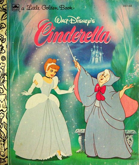 英語〉Walt Disney's CINDERELLA -a Little Golden Book- - 中古絵本と