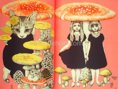 Higuchi Yuko Artworks ヒグチユウコ作品集 中古絵本と 絵本やかわいい古本屋 Secondhand Books Online