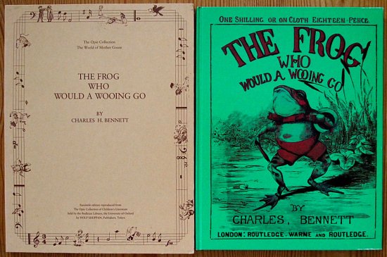 英語〉THE FROG WHO WOULD A WOOING GO 複刻：マザーグースの世界 - 中古絵本と、絵本やかわいい古本屋  -secondhand books online-