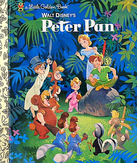 英語〉Walt Disney's Peter Pan -a Little Golden Book- - 中古絵本と 
