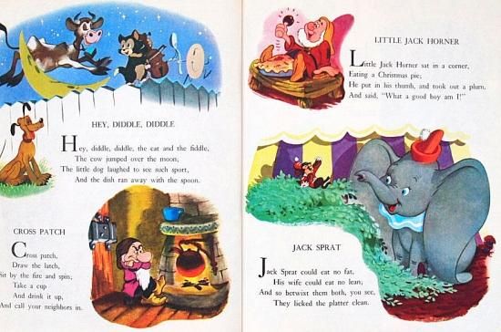 英語〉Walt Disney's MOTHER GOOSE -a Little Golden Book 英語〉Walt Disney's MOTHER GOOSE -a Little Golden Book