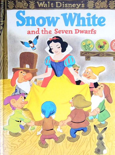 白雪姫 Snow White And The Seven Dwarfs ディズニー名作絵本復刻版シリーズ 中古絵本と 絵本やかわいい古本屋