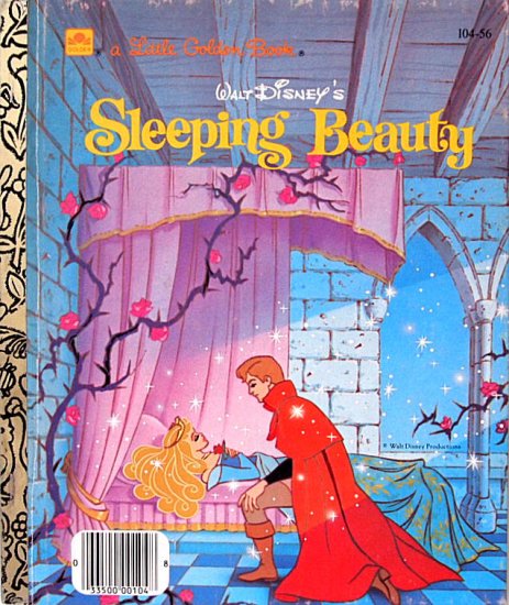 英語〉Walt Disney's Sleeping Beauty -a Little Golden Book- - 中古 