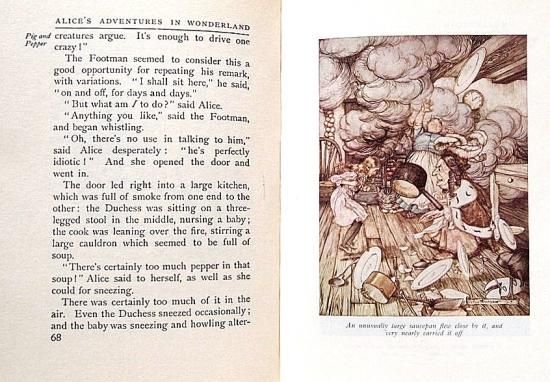英語〉ALICE ADVENTURES IN WONDERLAND - 中古絵本と、絵本や