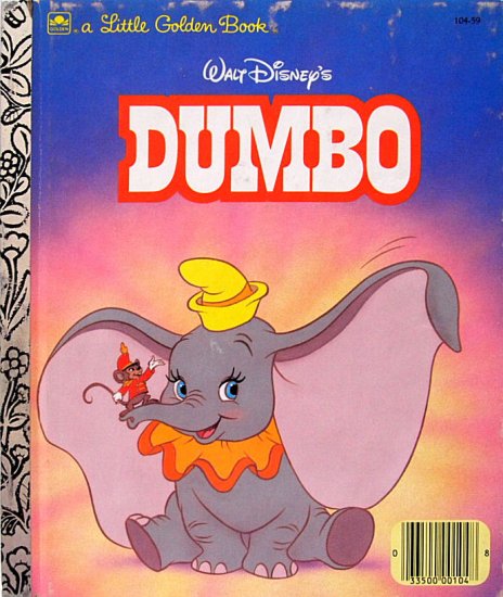 英語〉Walt Disney's DUMBO -a Little Golden Book- - 中古絵本と 